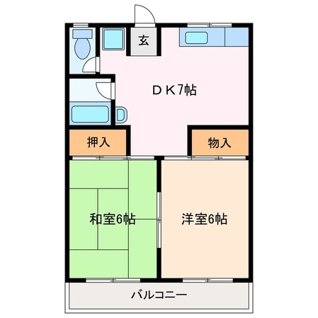 宮原ビルの物件間取画像